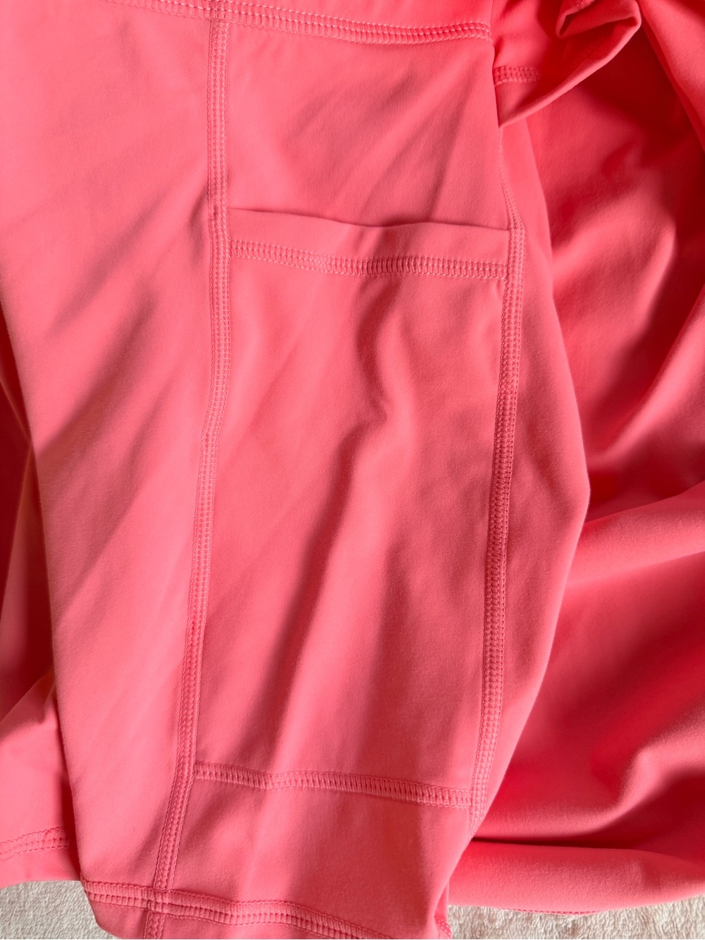 HALARA Coral Pink Mini Dress with Spaghetti Straps - Picture 8 of 11